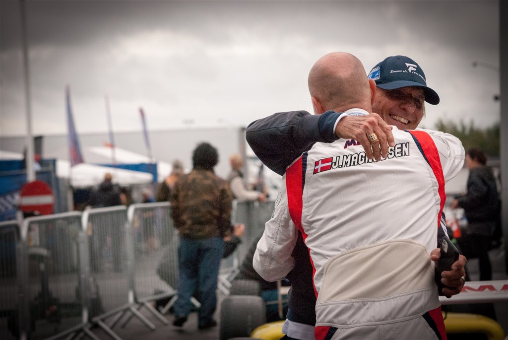 Jan Magnussen og Emerson Fittipaldi Sr.
(Foto: Bo Skovfoged)